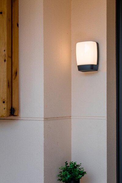 POL nástěnná lampa, tmavě šedá - FARO