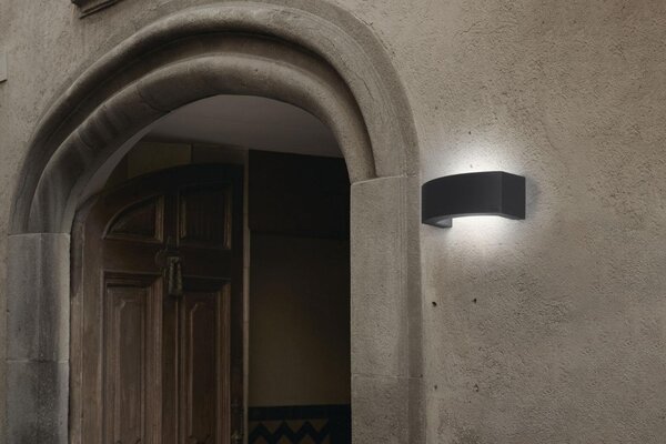 ANCORA nástěnná lampa, tmavě šedá - FARO