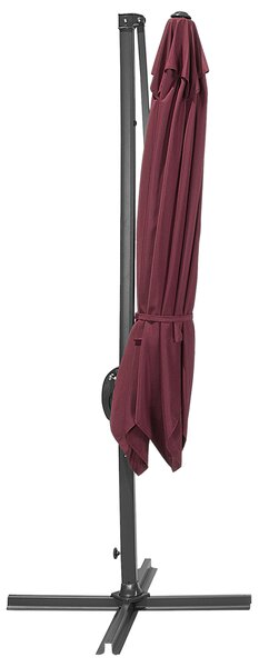 Stojací slunečník 250 cm MONZA Vínová