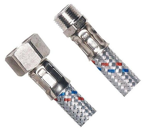 Flexibilní hadice z nerezové oceli FxM 3/8 "x3/8", 50 cm