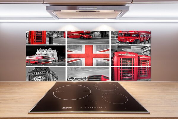 Dekorační panel sklo Koláž Londýn pksh-67924955