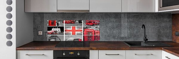 Dekorační panel sklo Koláž Londýn pksh-67924955