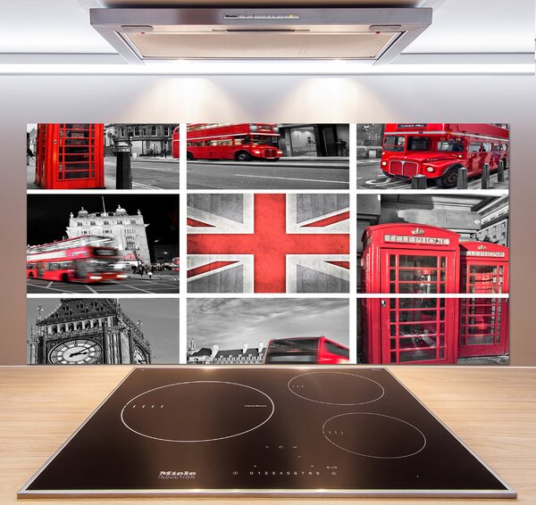 Dekorační panel sklo Koláž Londýn pksh-67924955