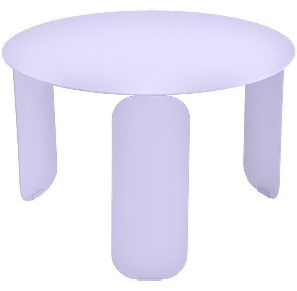 Fialový kovový zahradní konferenční stolek Fermob Bebop 60 cm
