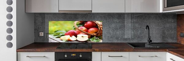 Panel do kuchyně Jablka v košíku pksh-68009680
