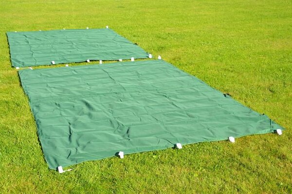 Zahradní párty stan nůžkový PROFI 3x3 m zelený + 4 boční stěny