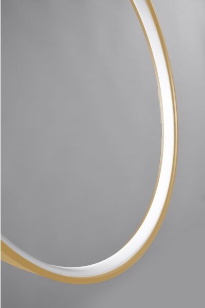 Thoro TH.175 - LED Lustr na lanku RIO LED/50W/230V CRI90 3000K pr. 78 cm zlatá