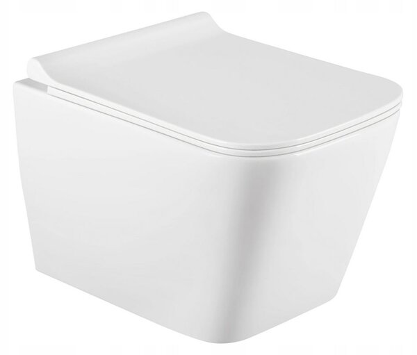 Závěsný set Mexen Fenix + WC TEO Rimless 51 x 35 cm + pomalu padající deska Slim, 60100 + 30850700
