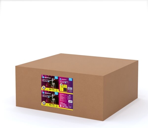 Aigostar - LED Venkovní vánoční dekorace LED/3,6W/31/230V 2700K 105 cm IP44 sob