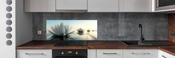 Dekorační panel sklo Květ lotosu pksh-68293663