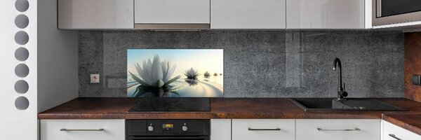 Dekorační panel sklo Květ lotosu pksh-68293663
