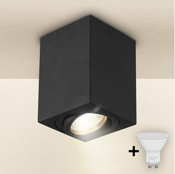 Brilagi - LED Bodové svítidlo MIA 1xGU10/30W/230V 100x80 mm černá