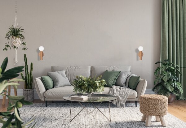 ITALUX WL-33574-1-WD - Nástěnná lampa FILANO 1xG9/5W/230V hnědá