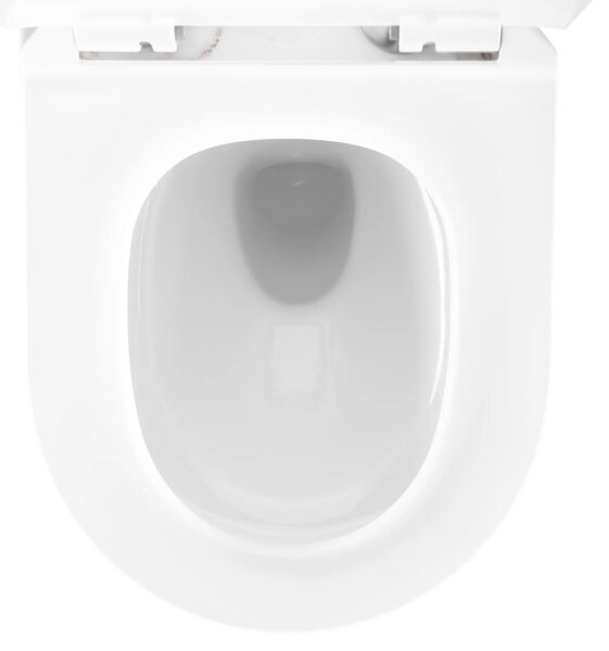 REA-C6390 - Závěsné WC s prkénkem CARTER TORNADO RIMLESS keramika/imitace kamene