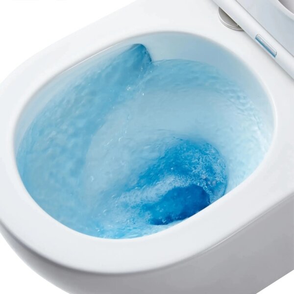 REA-C1259 - Závěsné WC s prkénkem CARLO MINI TORNADO RIMLESS keramika/lesk. bílá