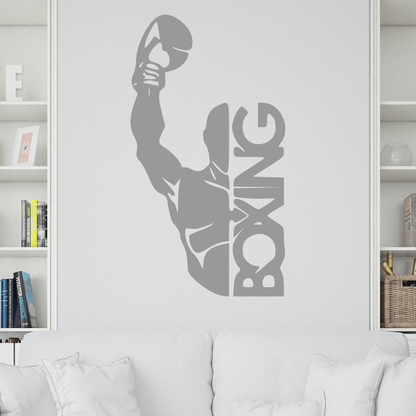 Živá Zeď Samolepka Box Barva: černá