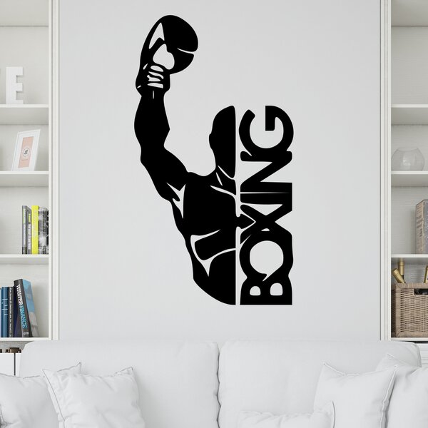 Živá Zeď Samolepka Box Barva: černá