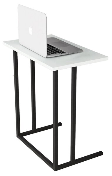 VerDesign SORIA kovový stolek, bílá