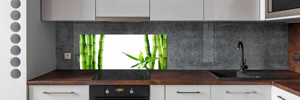 Skleněný panel do kuchyně Bambus pksh-68827460