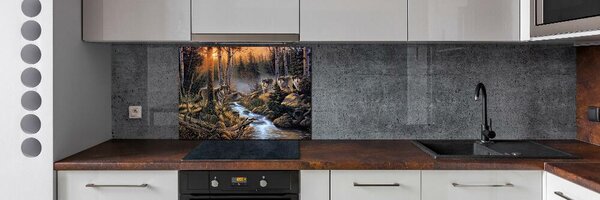 Panel do kuchyně Smečka vlků pksh-68897163