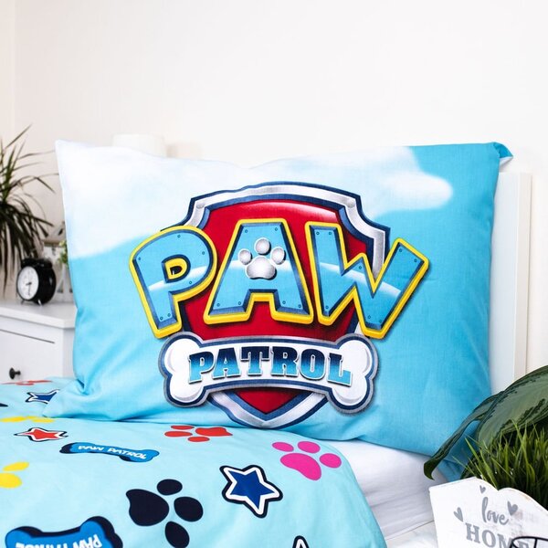 Bavlněné dětské povlečení se svítícím efektem na jednolůžko 140x200 cm Paw Patrol – Jerry Fabrics