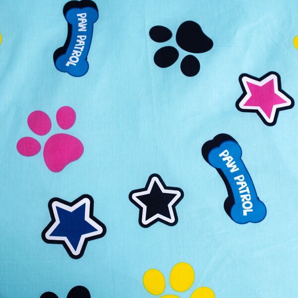 Bavlněné dětské povlečení se svítícím efektem na jednolůžko 140x200 cm Paw Patrol – Jerry Fabrics