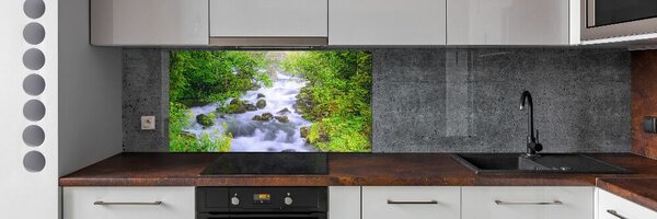 Dekorační panel sklo Horská řeka pksh-69563755
