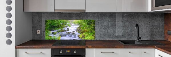 Dekorační panel sklo Horská řeka pksh-69563755