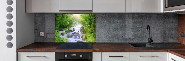 Dekorační panel sklo Horská řeka pksh-69563755