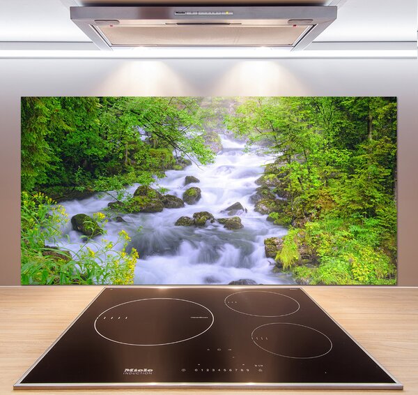 Dekorační panel sklo Horská řeka pksh-69563755