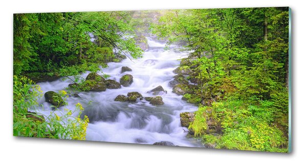 Dekorační panel sklo Horská řeka pksh-69563755