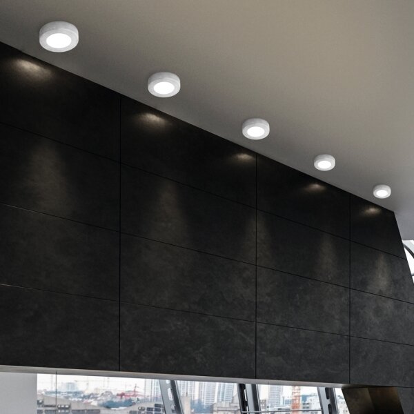 Kolarz A1344.10R.Ag - LED Stmívatelné stropní svítidlo CLICK LED-GX53/7W/230V