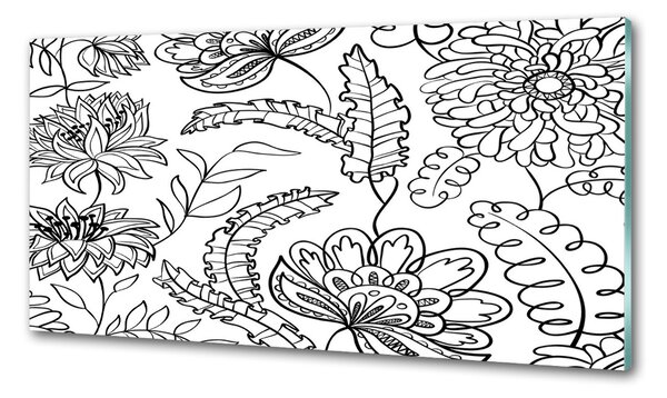 Panel do kuchyně Květinový vzor pksh-69660119