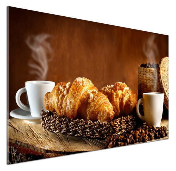 Skleněný panel do kuchynské linky Snídaně pksh-69758474
