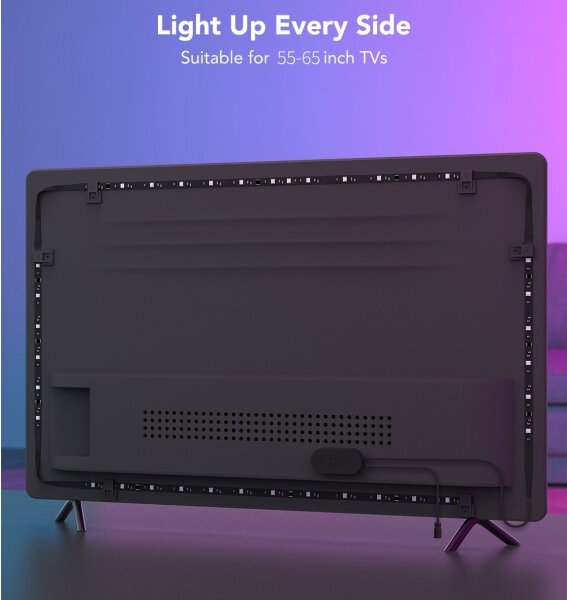 Govee - TV 55-65" SMART LED podsvícení RGBIC Wi-Fi