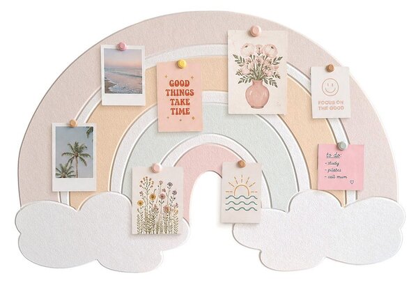 Akustická tabule Pastel Rainbow – Styler