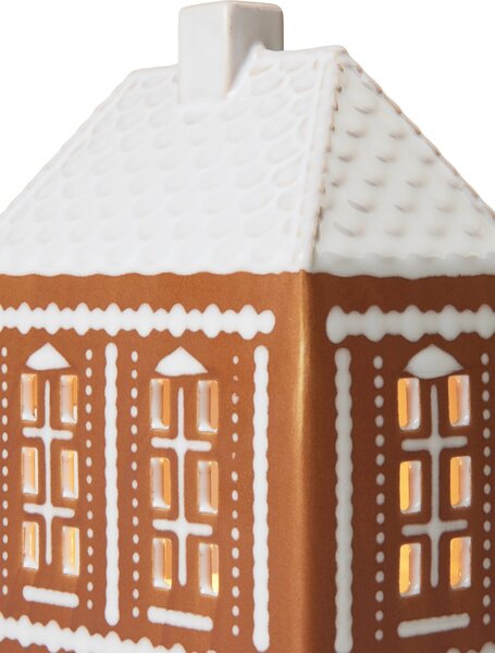 Porcelánový svícen Gingerbread Lighthouse Medium