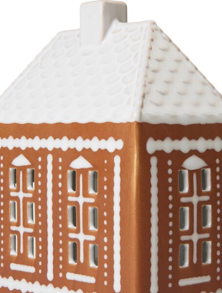 Porcelánový svícen Gingerbread Lighthouse Medium