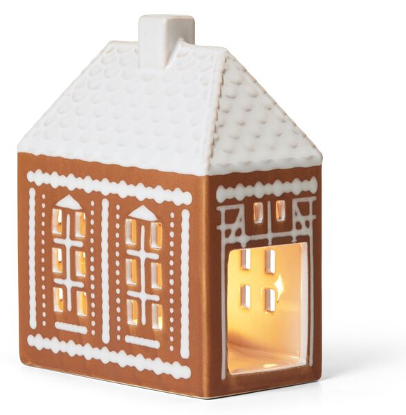 Porcelánový svícen Gingerbread Lighthouse Medium