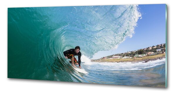 Panel do kuchyně Surfer na vlně pksh-70293058