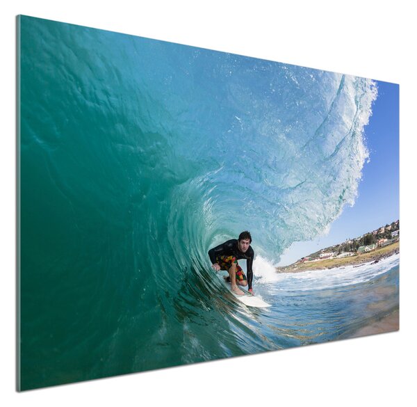 Panel do kuchyně Surfer na vlně pksh-70293058