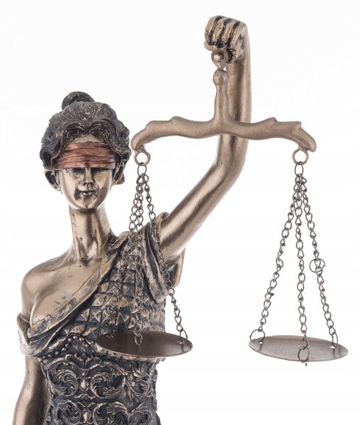 Figura Themis Bohyně Spravedlnosti Dekorace