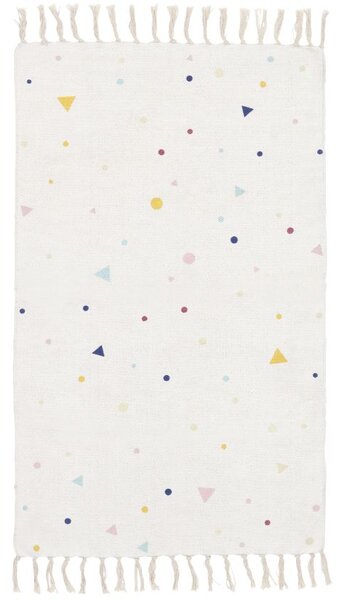 Béžový bavlněný koberec Kave Home Miris 65 x 110 cm