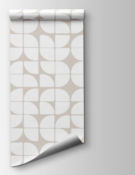 Fototapeta Vzor kruhů a čar, Geometrické 3D fototapety, Populární fototapety, w07907v4 - Tapeko.co.cz