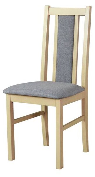 Jídelní židle BOLS 14 dub sonoma/světle šedá