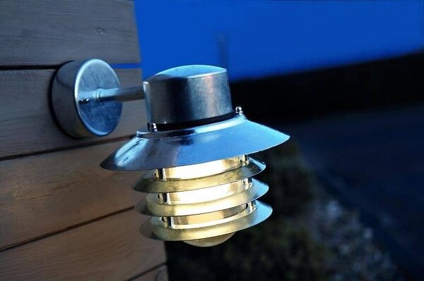 Nordlux Venkovní nástěnná lampa Vejers down, IP54 Barva: galvanizace