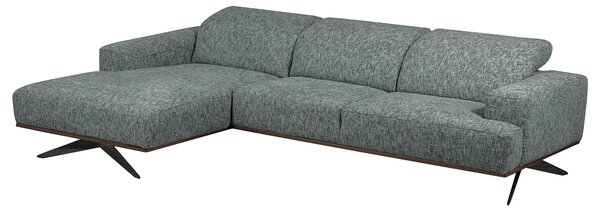 ROHOVÁ SEDAČKA, textil, antracitová Livetastic - Sedací soupravy, Online Only