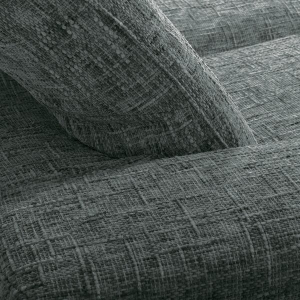ROHOVÁ SEDAČKA, textil, antracitová Livetastic - Sedací soupravy, Online Only