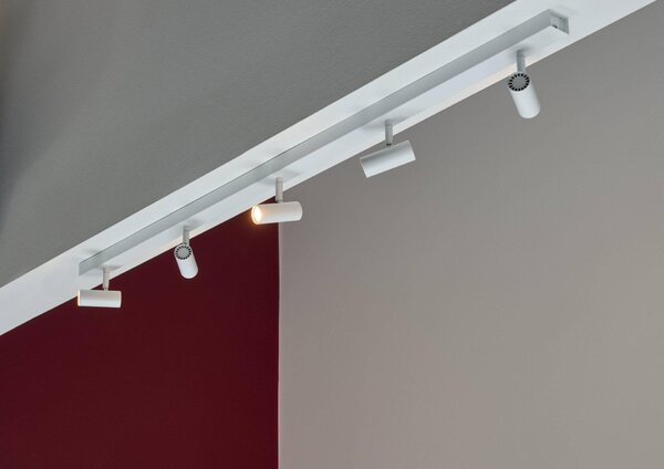 Stmívatelné LED spoty na liště NORDLUX Omari Varianta: 120 x 35 x 1180 mm, 5 x 3,2 W, LED, černá