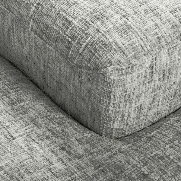 ROHOVÁ SEDAČKA, textil, šedá Livetastic - Sedací soupravy, Online Only